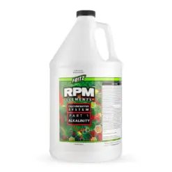 Fritz RPM alkalinity, reef buffer part 1, liquid alkalinity supplement, carbonate hardness booster, high purity alk buffer, phosphate-free alkalinity, RPM elements alkalinity, reef dosing alk, reef pH buffer, precise alk dosing